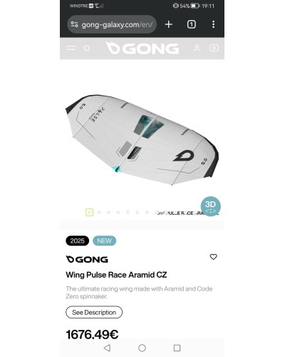 Gong Pulse Race Aramid CZ 6.5